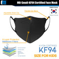 [10 Pack]- KIDS MASK - SIZE: SMALL - Individually Packaged Cup Shaped Face Mask-PROTECTION FROM FINE DUST AND PARTICLE