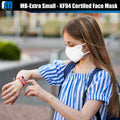 [10 Pack]- KIDS MASKS - SIZE: X-SMALL - Individually Packaged Cup Shaped Face Mask-PROTECTION FROM FINE DUST AND PARTICLE